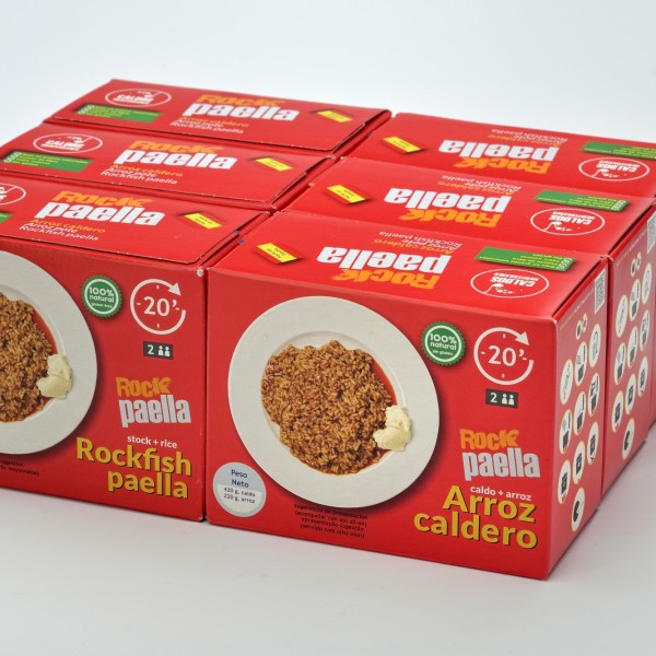 ARROZ CALDERO Rock Fish Paella. Caja 6 unidades